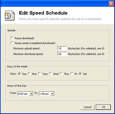 Edit screen