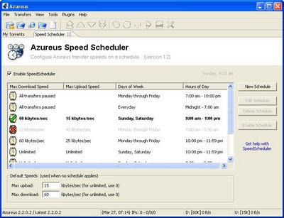 Main screen