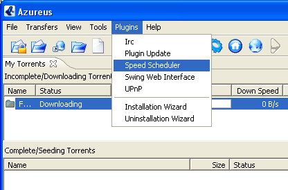 Launching SpeedSCheduler